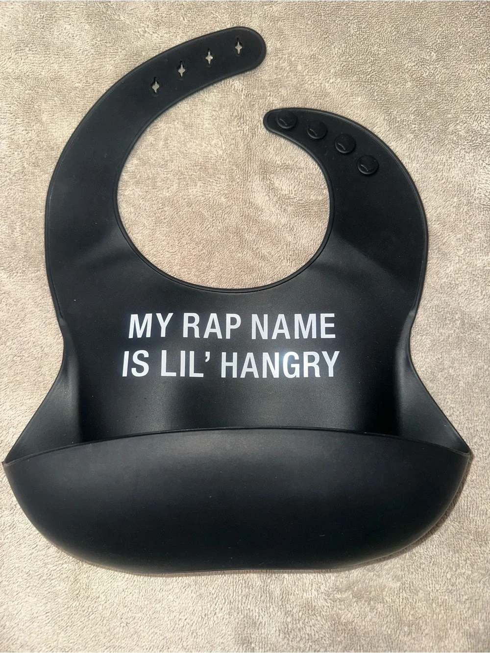 6 Rae Dunn Bella Tunno Silicone Baby Bib Lot Bee Happy Lil Hangry Mega Bundle